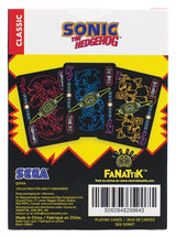 Sonic the Hedgehog Playing Cards Display (12 Packs)