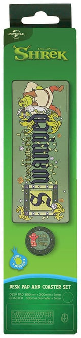 Shrek Desk Pad & Coaster Set