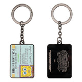 SpongeBob Squarepants Keychain Driver License Limited Edition