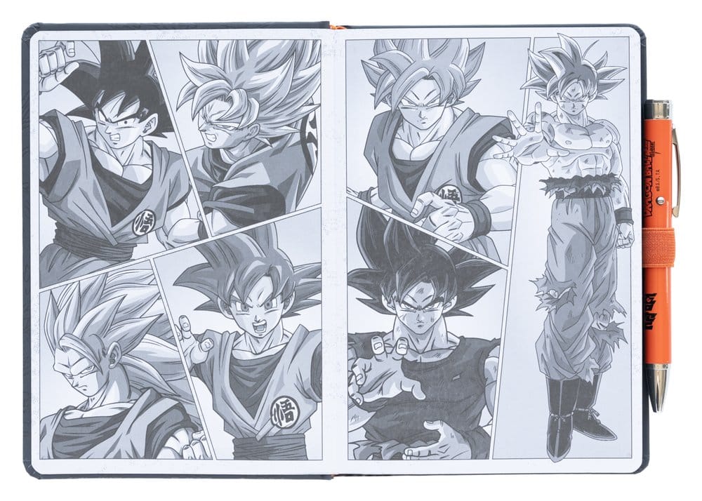Dragon Ball Premium Notebook A5  with Projector Pen Super Goku