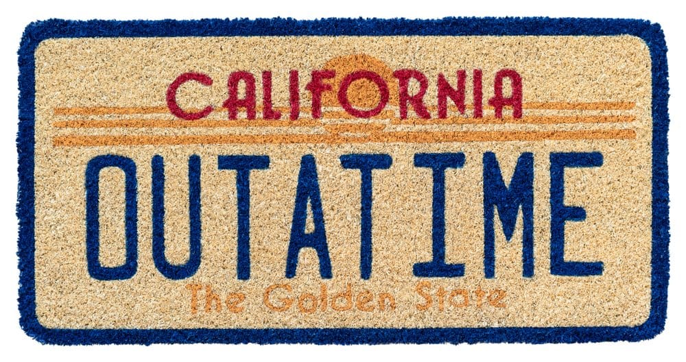 Back to the Future Door Mat 60 x 30 cm
