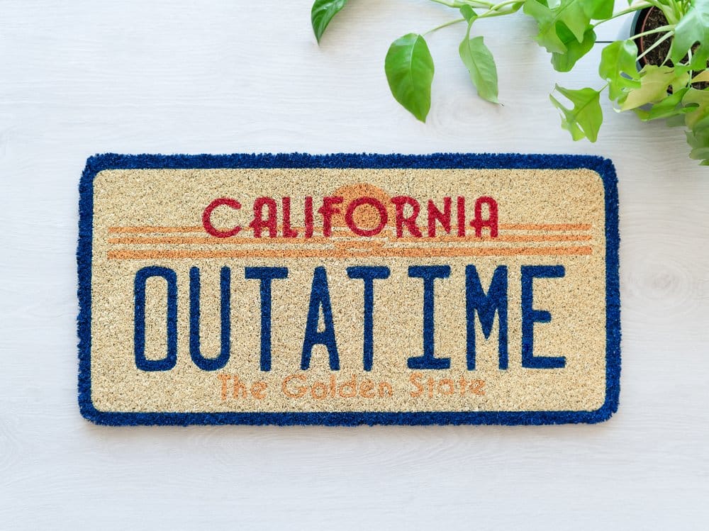 Back to the Future Door Mat 60 x 30 cm