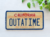 Back to the Future Door Mat 60 x 30 cm
