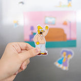 The Simpsons Figures Magnet Set Family