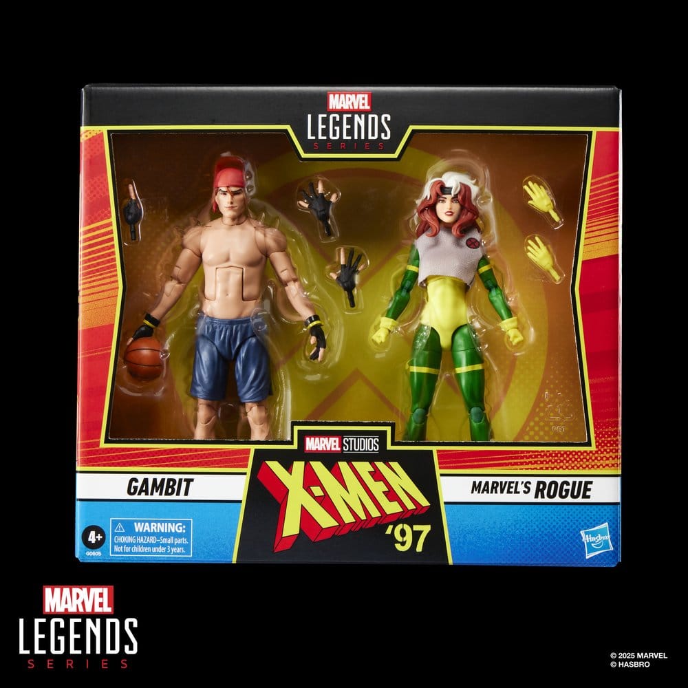 X-Men '97 Marvel Legends Action Figure 2-Pack Gambit & Marvel's Rogue 15 cm