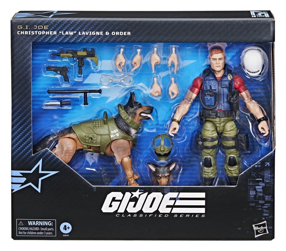 G.I. Joe Classified Series Action Figure #157 Christopher "Law" Lavigne & Order 15 cm