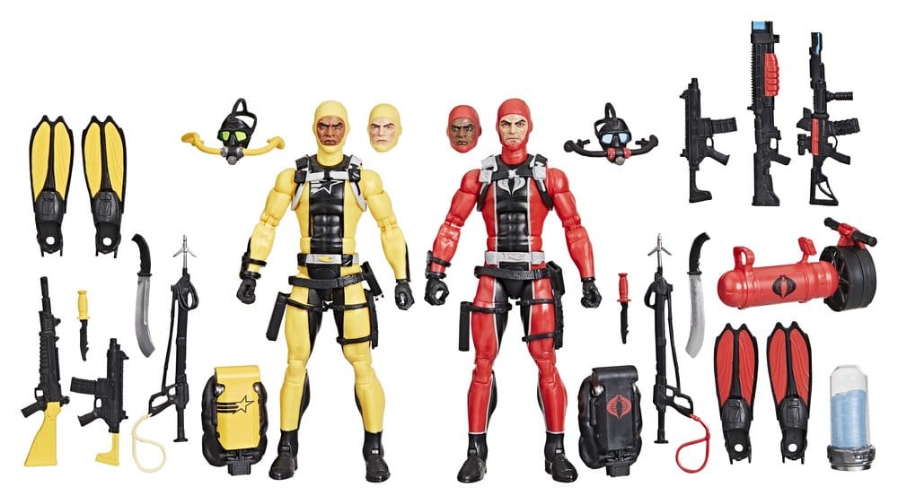 G.I. Joe Classified Series Action Figure 2-Pack #169 G.I. Joe Diver vs. Cobra Diver 15 cm