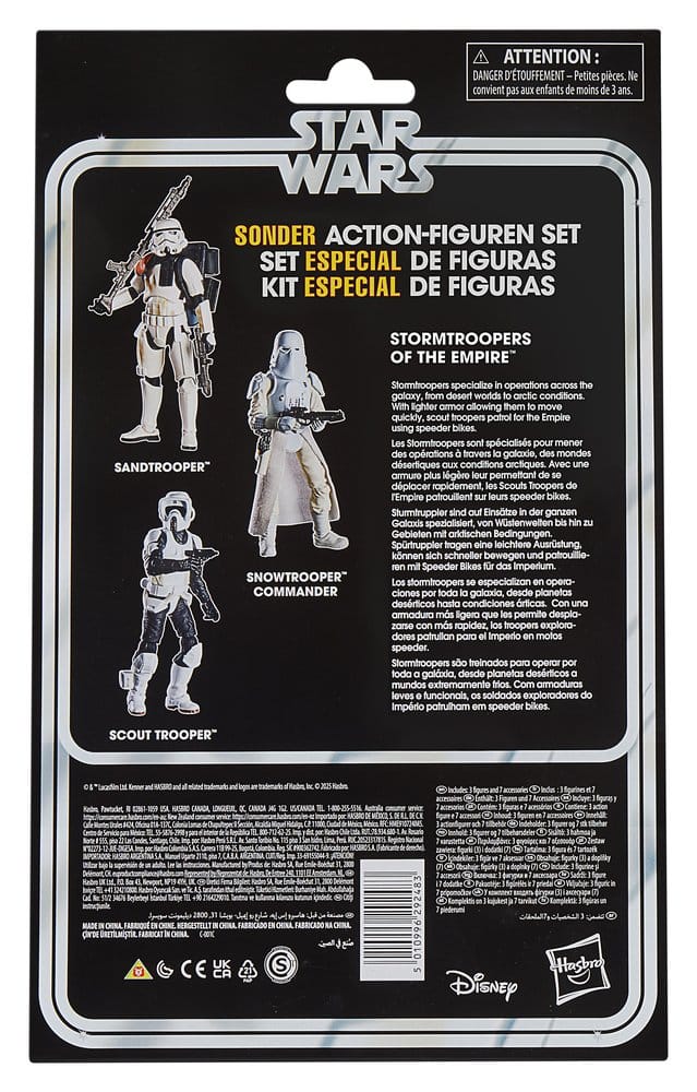 Star Wars The Vintage Collection Action Figure 3-Pack Stormtroopers of the Empire 10 cm