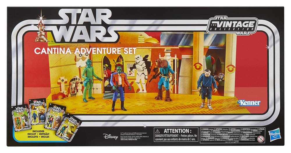 Star Wars Vintage Collection Action Figure 4-Pack Cantina Adventure Set 10 cm