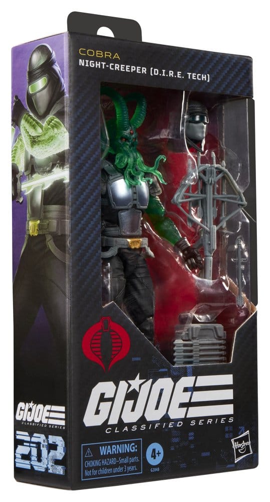 G.I. Joe Classified Series Action Figure #202 Night-Creeper (D.I.R.E. Tech) 15 cm