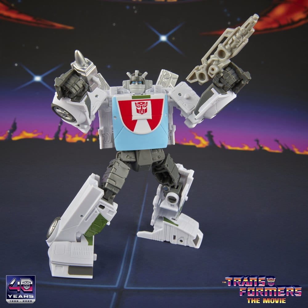 The Transformers: The Movie Studio Series Deluxe Class Action Figure Wheeljack 13 cm