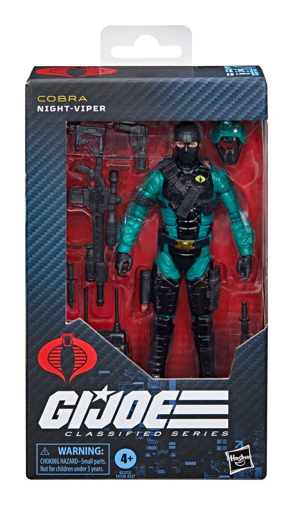 G.I. Joe Classified Series Action Figure Night-Viper 15 cm