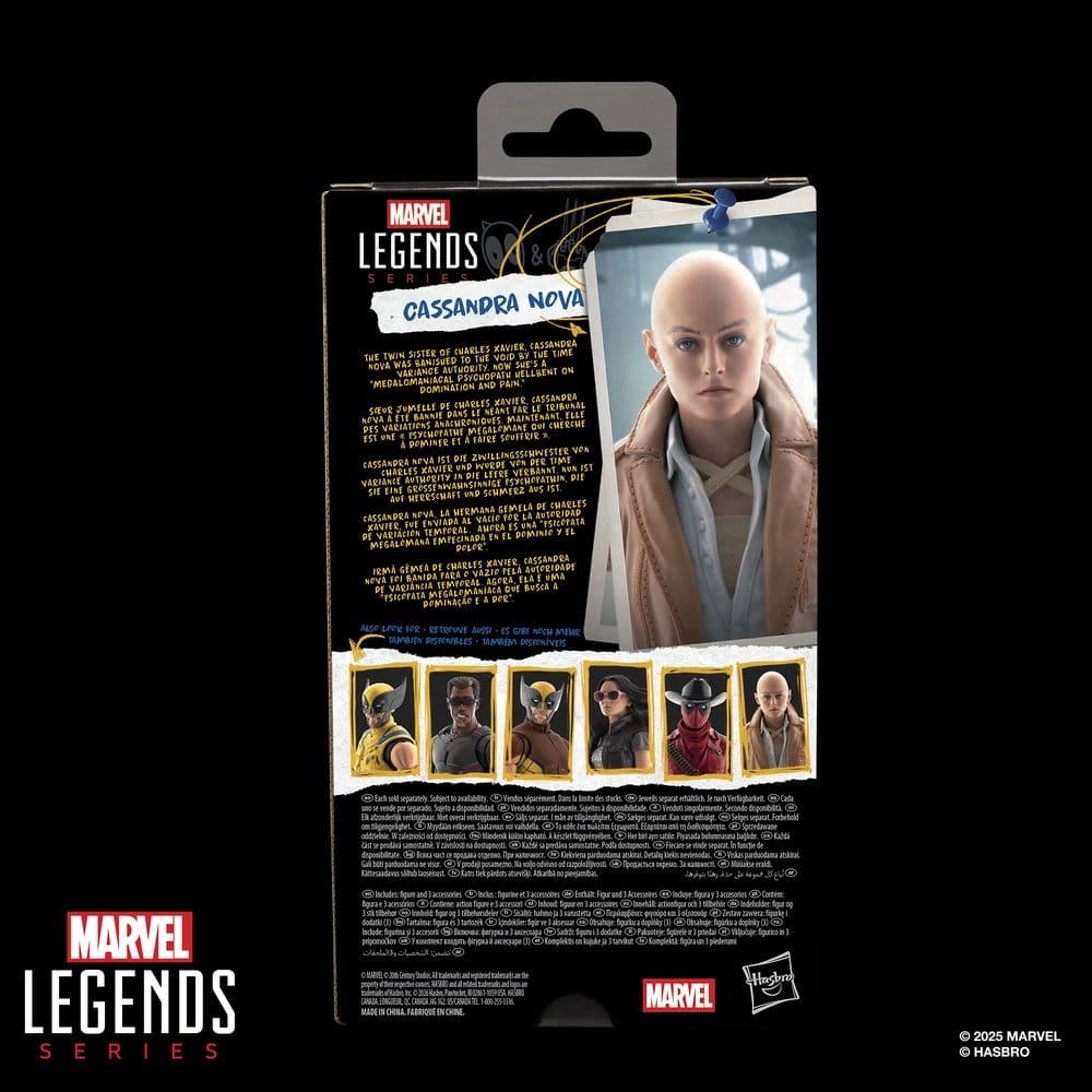 Deadpool & Wolverine Marvel Legends Action Figure Cassandra Nova 15 cm