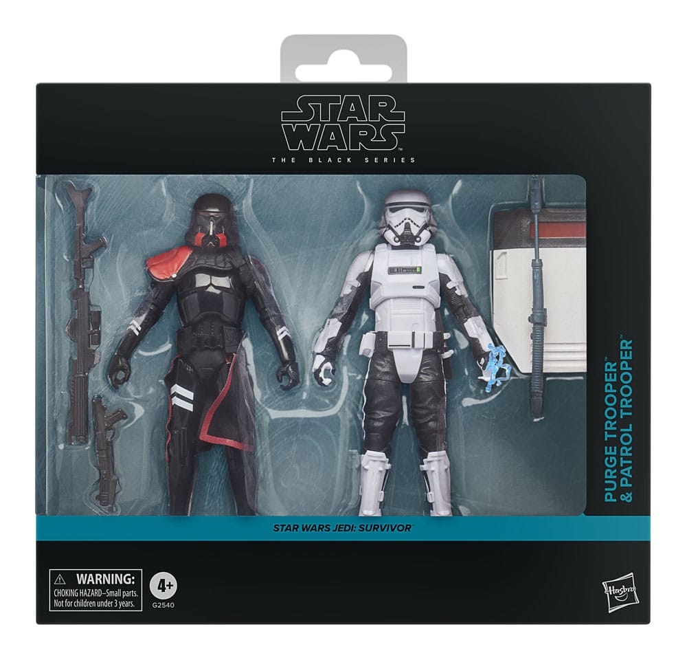 Star Wars Jedi: Survivor Black Series Action Figure 2-Pack Purge Trooper & Patrol Trooper 15 cm