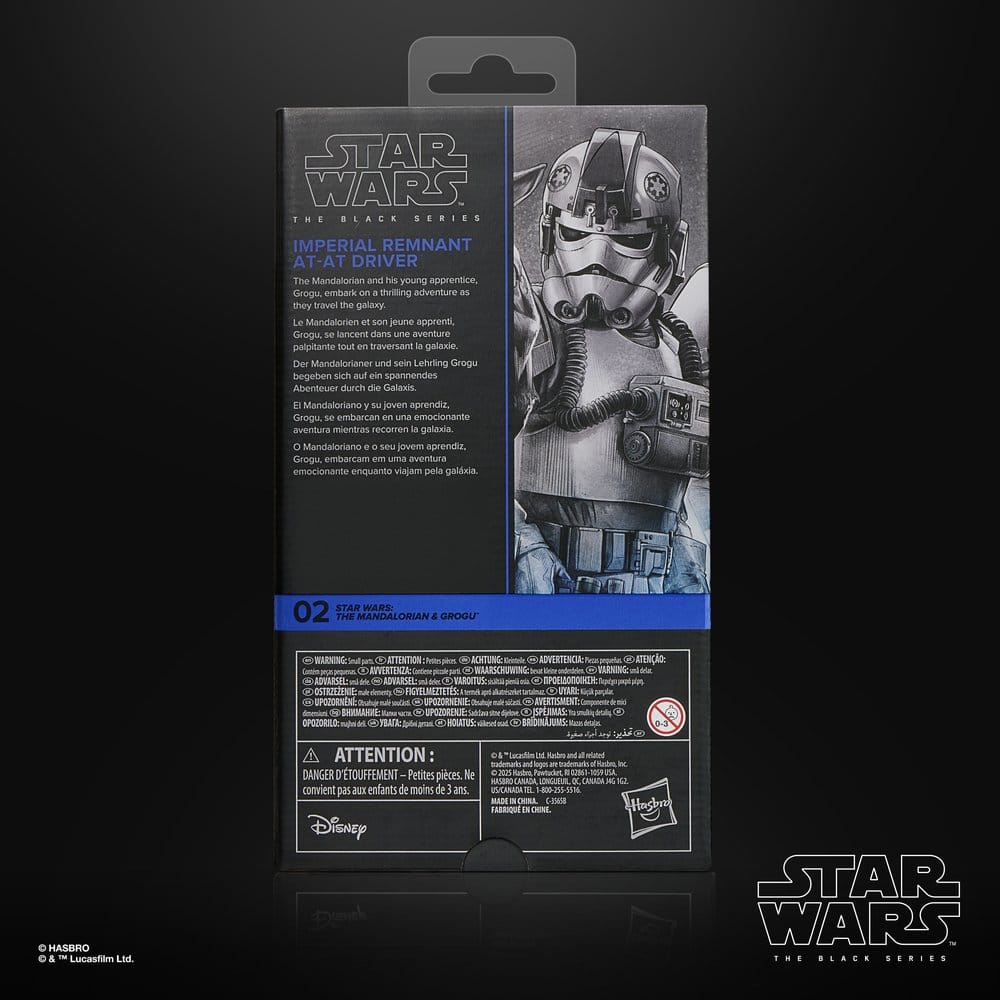 Star Wars: The Mandalorian & Grogu Black Series Action Figure Imperial Remnant AT-AT Driver 15 cm