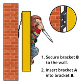 Chucky (Child´s Play) Wall Sculpture 1/1 Bride of Chucky 43 x 46 x 76 cm