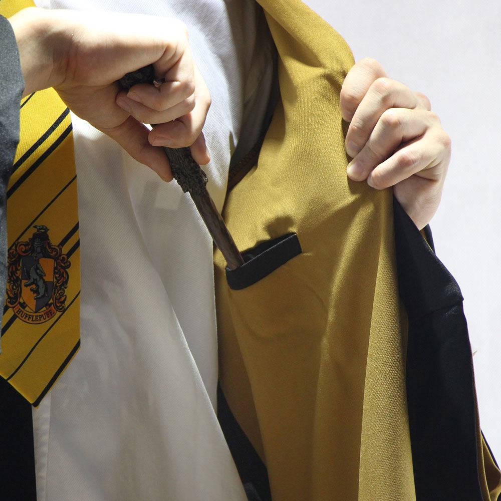 Harry Potter Wizard Robe Cloak Hufflepuff Size