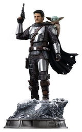 The Mandalorian & Grogu Art Scale Statue 1/10 The Mandalorian and Grogu 25 cm