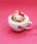 Sanrio Squishy Figures Hello Kitty Cappuccino Display (8)