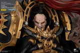 Warhammer 40,000 Action Figure  Black Legion Abaddon the Despoiler with Drach'nyen and the Talo 16 cm