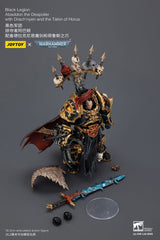 Warhammer 40,000 Action Figure  Black Legion Abaddon the Despoiler with Drach'nyen and the Talo 16 cm