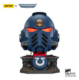 Warhammer 40,000 Captain MkX Helmet & Display Stand Ultramarines 44 cm