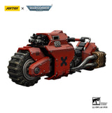 Warhammer 40,000 Raider-pattern Combat Bike Blood Angels with twin-linked bolt rifles 22 cm