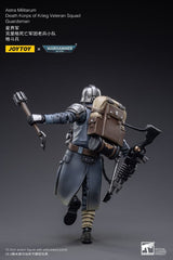 Warhammer 40k Action Figure 1/18 Astra MilitarumDeath Korps of Krieg Veteran Squad Guardsman 11 cm