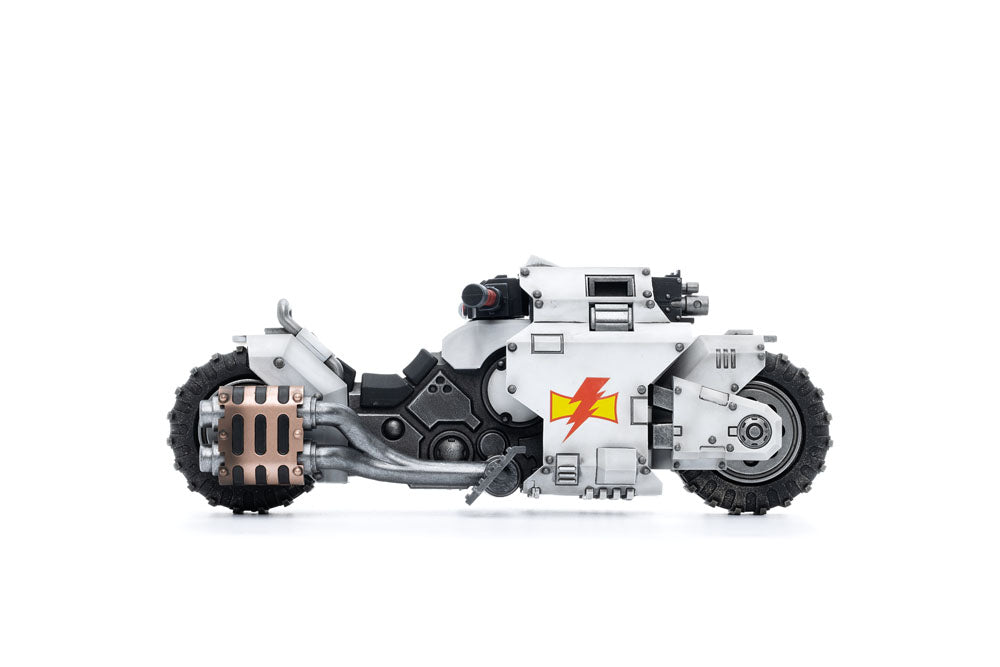 Warhammer 40k Vehicle 1/18 White Scars Raider-pattern Combat Bike 22 cm