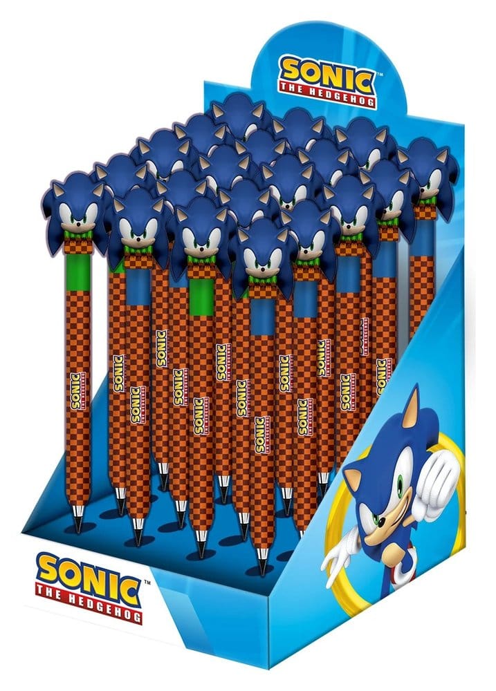 Sonic - The Hedgehog Eternal Pencil Display (24)