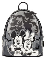 Mickey & Minnie by Loungefly Mini Backpack Ghost Light Up Glow