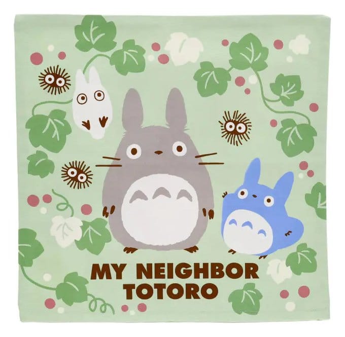 My Neighbor Totoro Natsu Cushion Cover Totoro Green Leaf