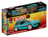 Hot Wheels Speed Series Mattel Brick Shop Building Set 1/32 Custom ’90 Honda Civic EF
