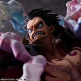 One Piece Portrait.Of.Pirates SA-Maximum PVC Figure Monkey D. Luffy Gear 4 Bounce-Man 10th Limited Ver. 30 cm
