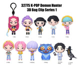 K-Pop Demon Hunter 3D Foam Bag Clips Series 1 Display (24)