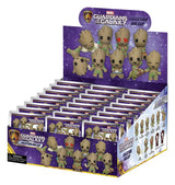 Marvel Groot 3D PVC Bag Clips Series 1 Blind Bag Display (24)