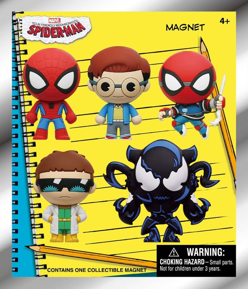 Spider-Man Magnets blind pack Display (12)