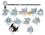 Marvel Rivals 3D Foam Bag Clips Jeff the Land Shark Series 17 Display (24)