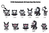 Skelanimals 3D PVC Bag Clips Series 1 Blind Bag Display (24)