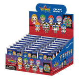 Voltron 3D PVC Bag Clips 40th Anniversary Display (24)