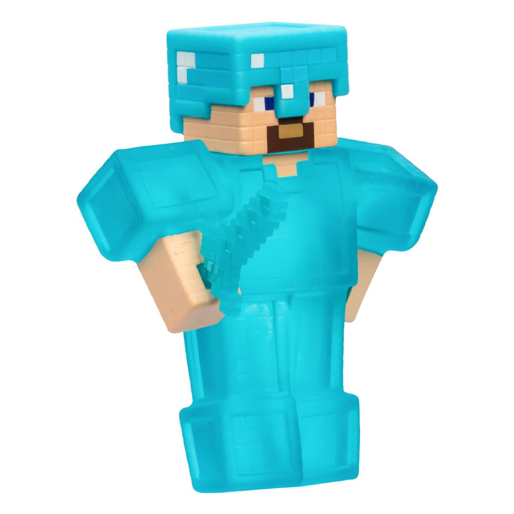 Minecraft Heroes of Goo Jit Zu Meteor Madness Stretch Figure Steve 12 cm