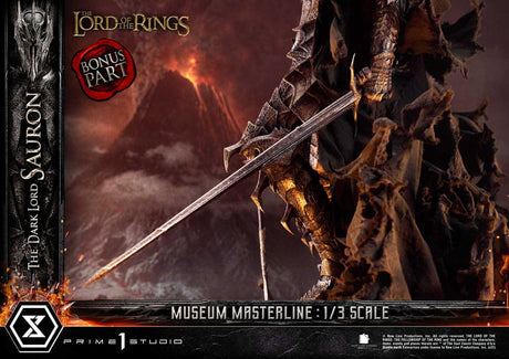 Lord of the Rings Museum Masterline Series Statue 1/3 The Dark Lord Sauron Bonus Version 117 cm – billede 5