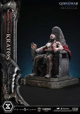Throne Legacy God of War Series Statue 1/3 Ragnarok Master Thyself Kratos  67 cm