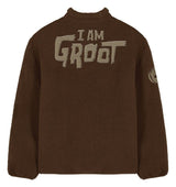 Guardians of the Galaxy Sherpa Jacket I Am Groot Size