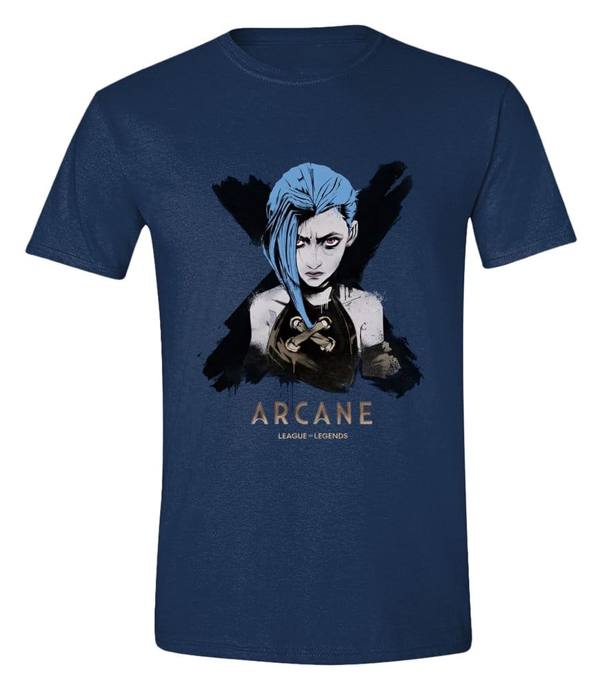 Arcane T-Shirt Jinx Portrait Size