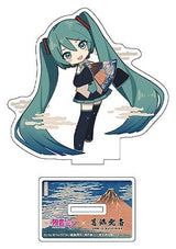 Hatsune Miku x Katsushika Hokusai iXima Die-Cut Acrylic Stand Assortment 10 cm