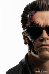 Terminator 2 Replik 1/1 T-800 Model 101 Battle Damaged Art Mask 47 cm