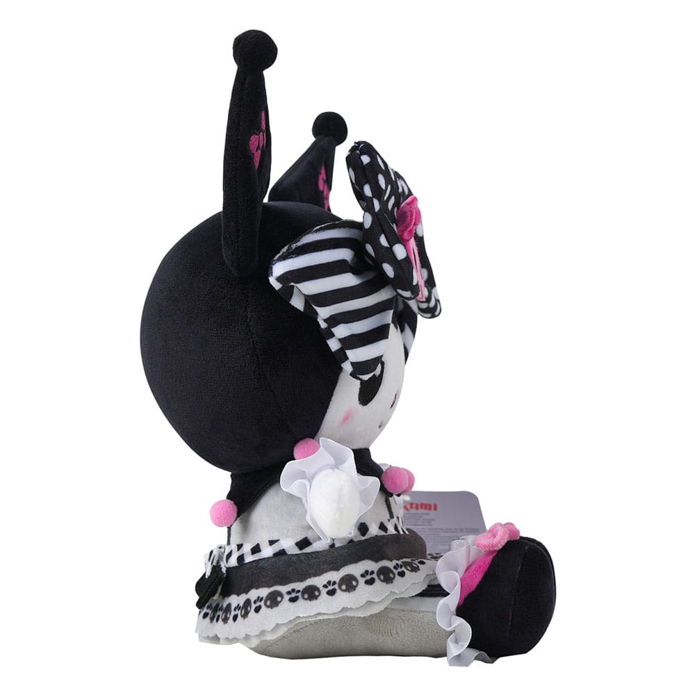 Sanrio Pink Black Party Series Plush Figure Kuromi XL 35 cm