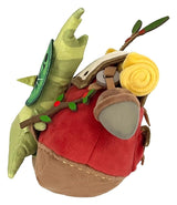 The Legend of Zelda: Tears of the Kingdom Plush Figure ZP05 Korok with Backpack Red 17 cm