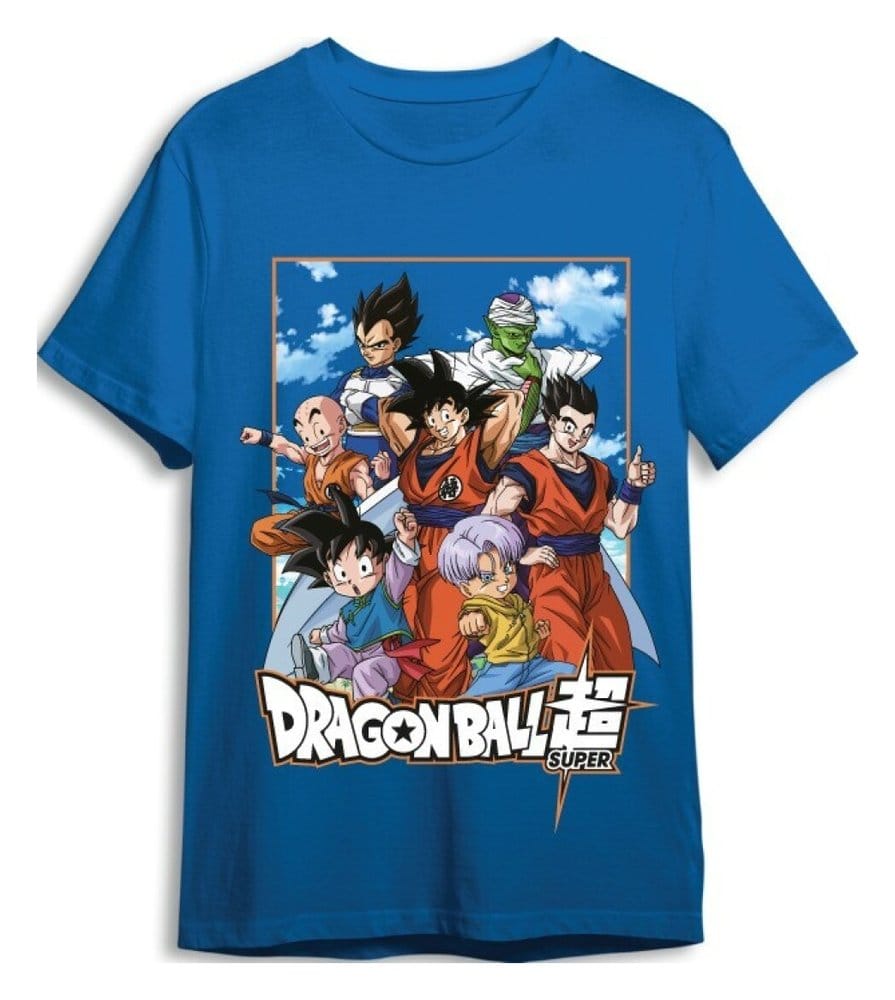 Dragon Ball Super T-Shirt Characters Navy Size L